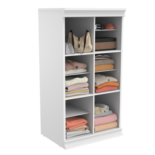 ClosetMaid Modular Storage 21.38" W Shelving Unit with 12 Shelves